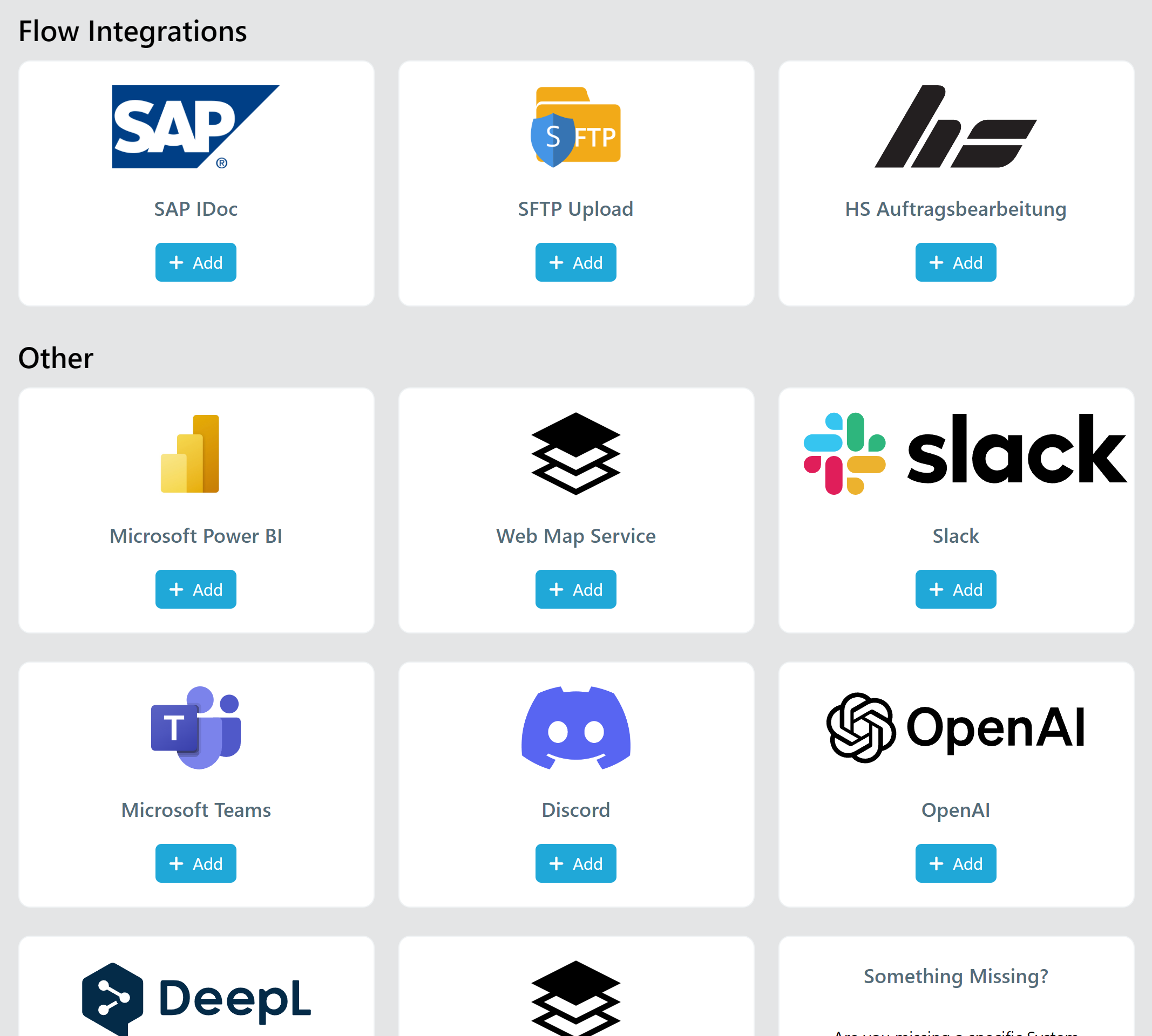 Integrations 2